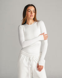 Sculpt Seamless Topp – Med tumhål