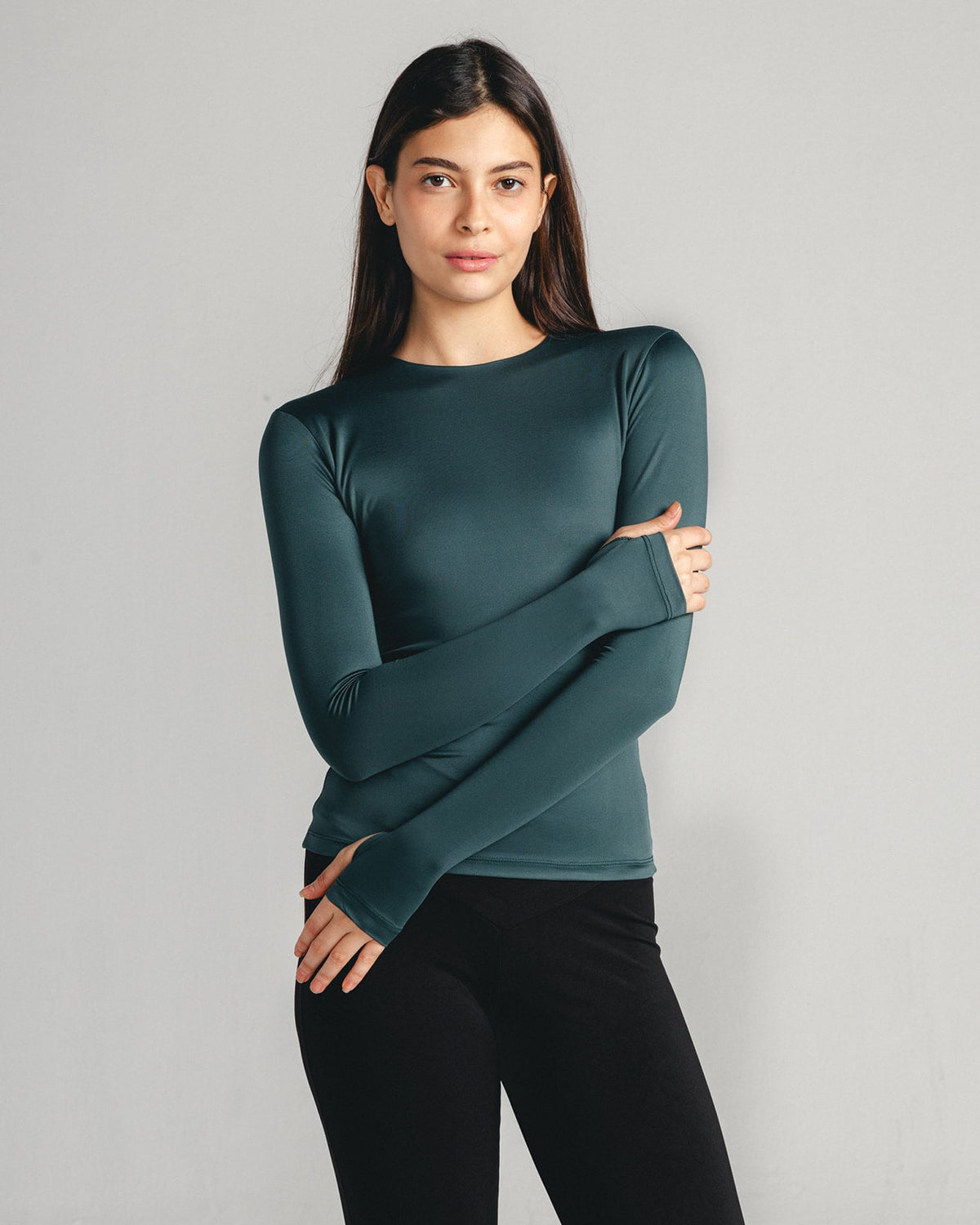 Sculpt Seamless Topp – Med tumhål
