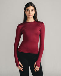 Sculpt Seamless Topp – Med tumhål