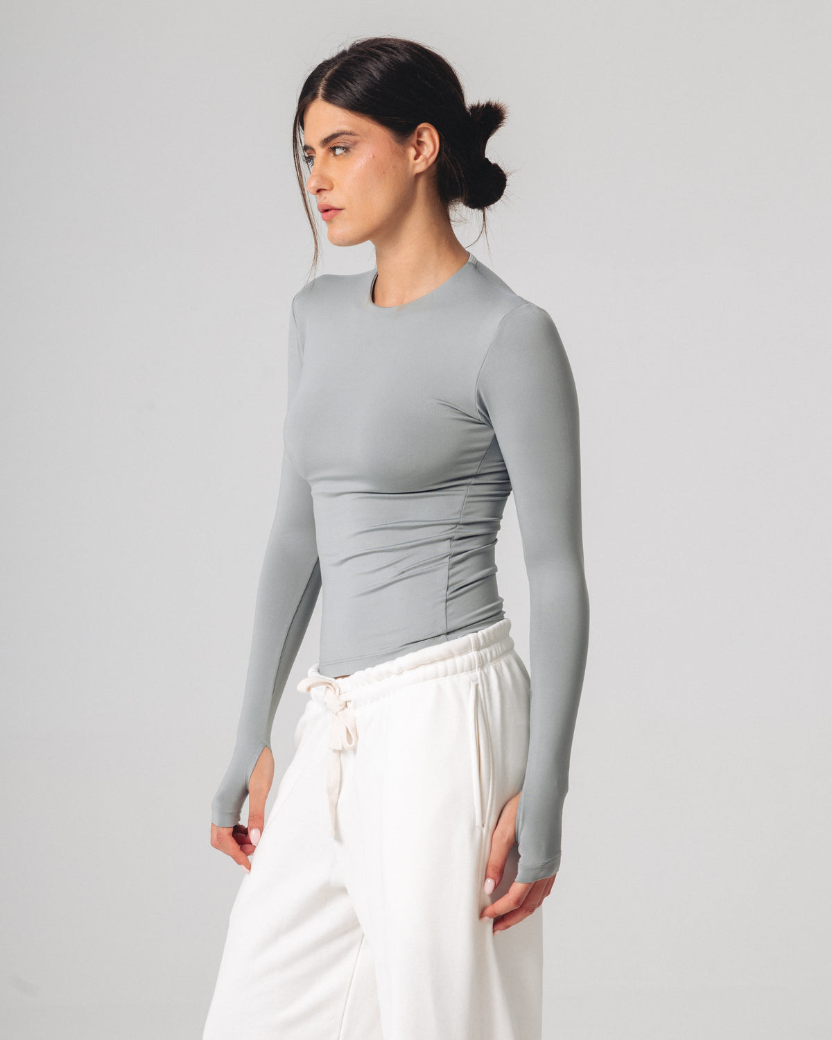 Sculpt Seamless Topp – Med tumhål