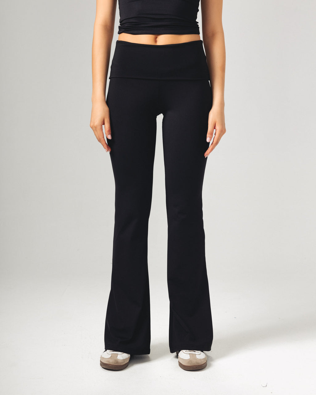 Yogabyxor – Fold-over-midja