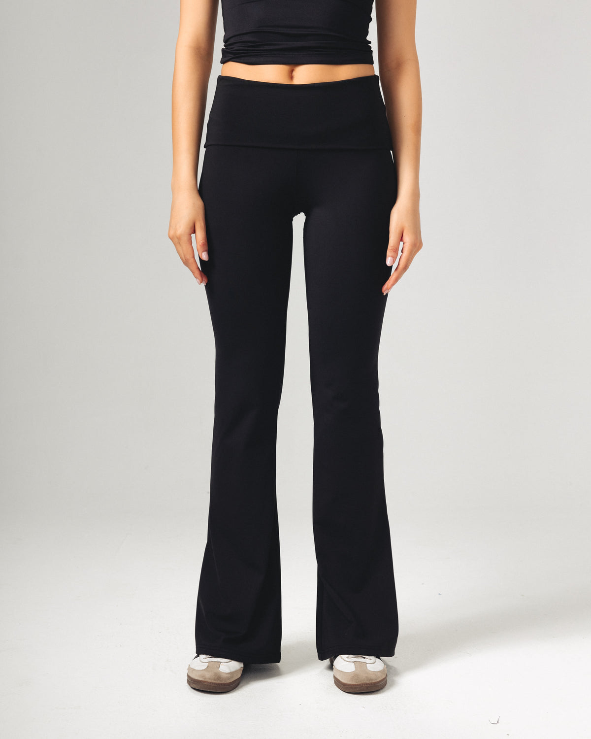 Yogabyxor – Fold-over-midja