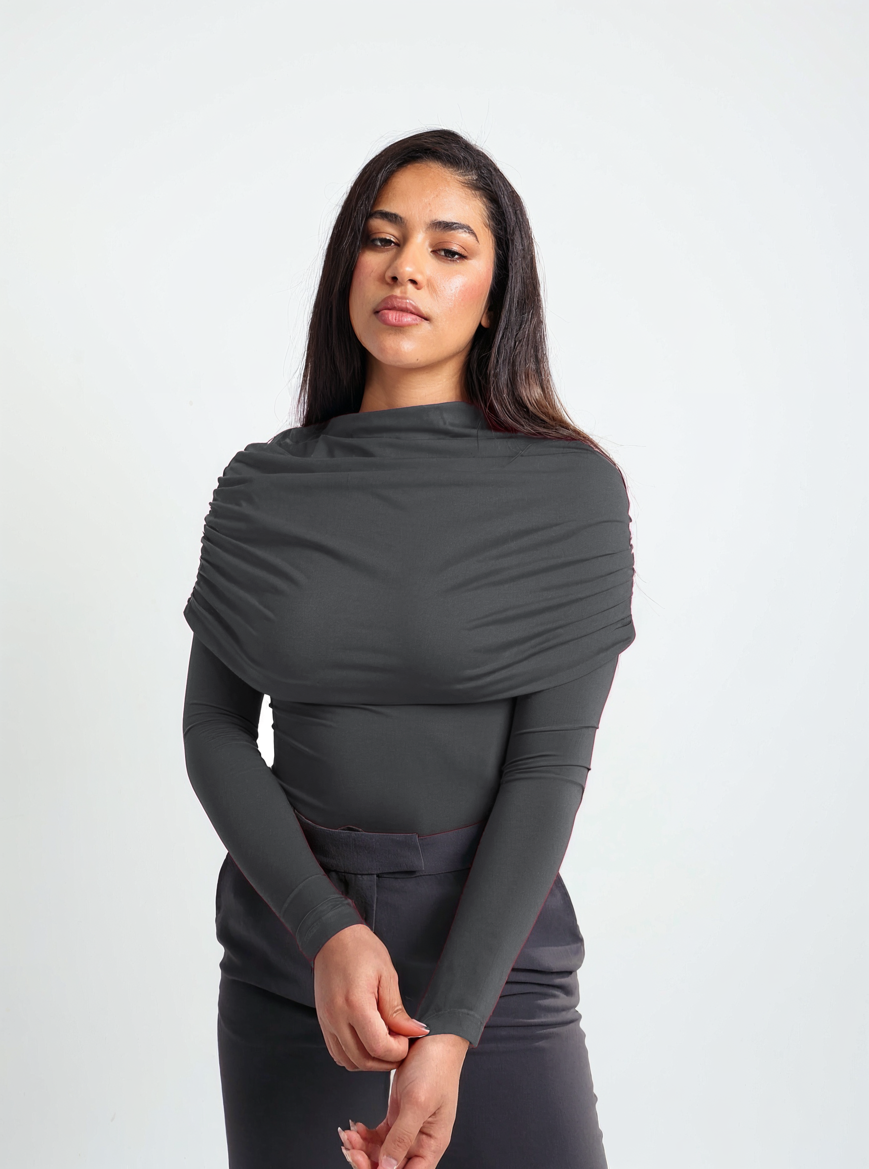 Off shoulder-topp – Långärmad