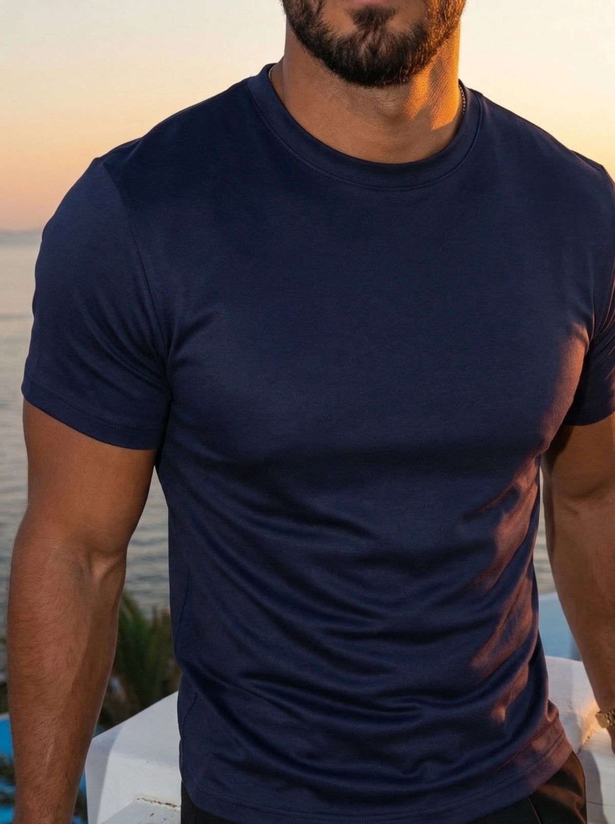 Essential T-shirt – Midnattsblå