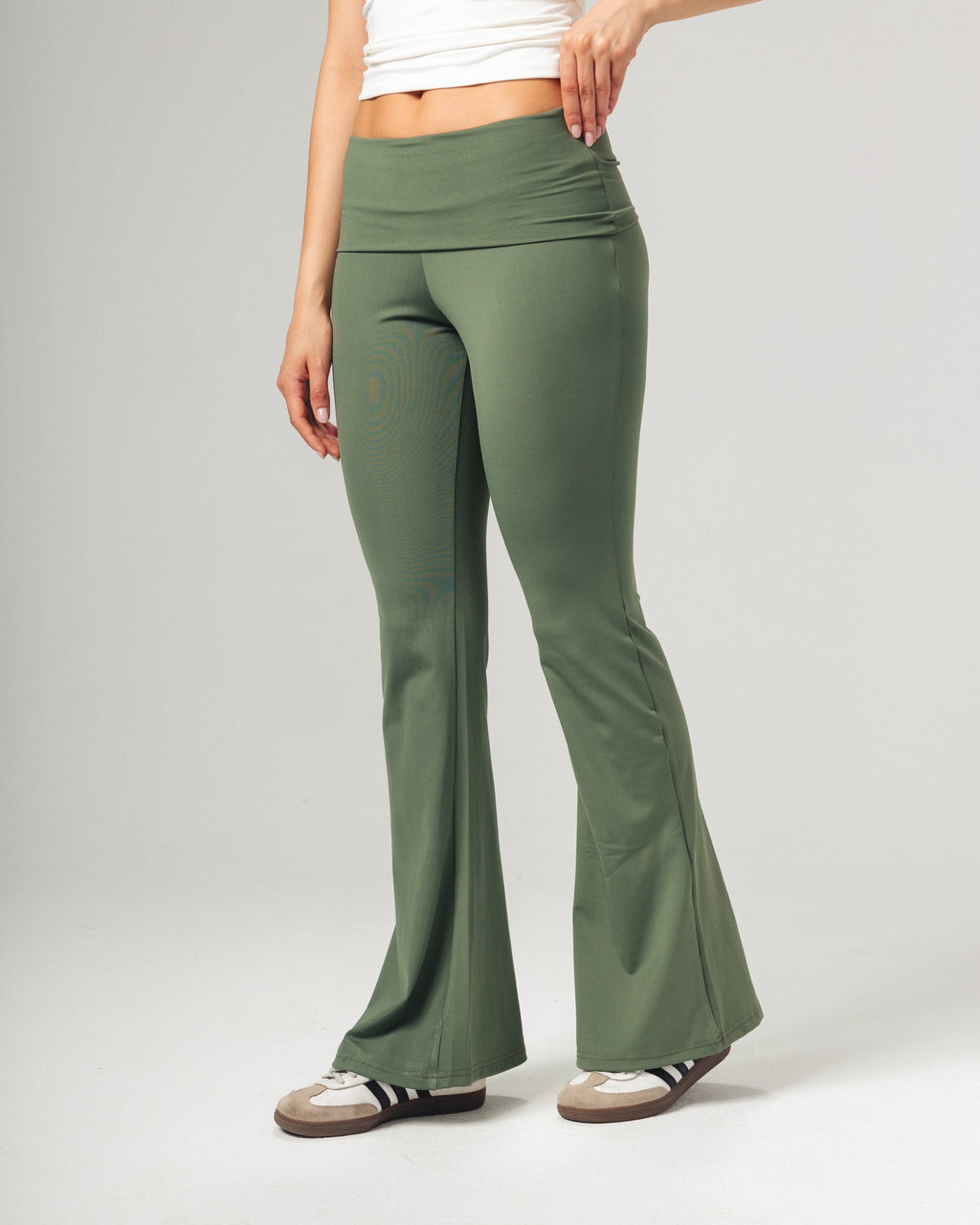 Yogabyxor – Fold-over-midja