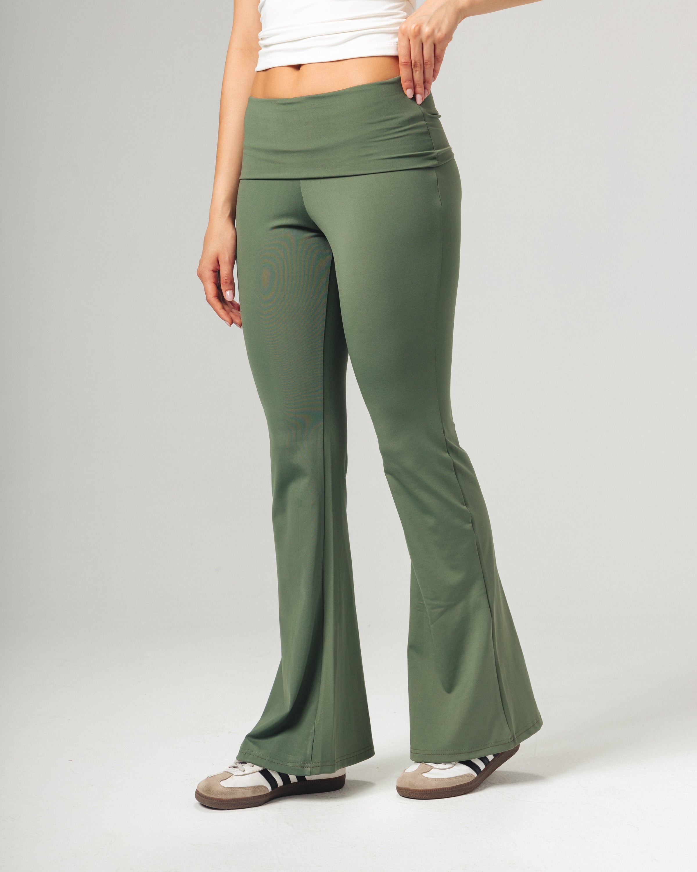 Yogabyxor – Fold-over-midja