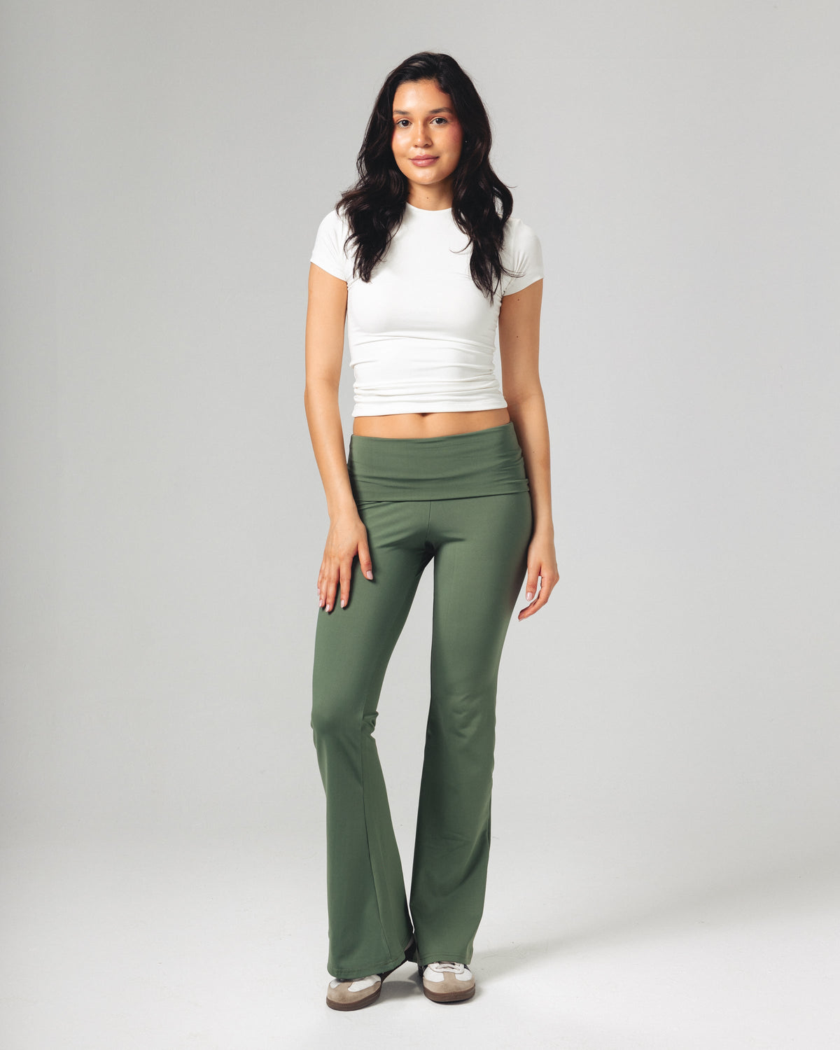 Yogabyxor – Fold-over-midja