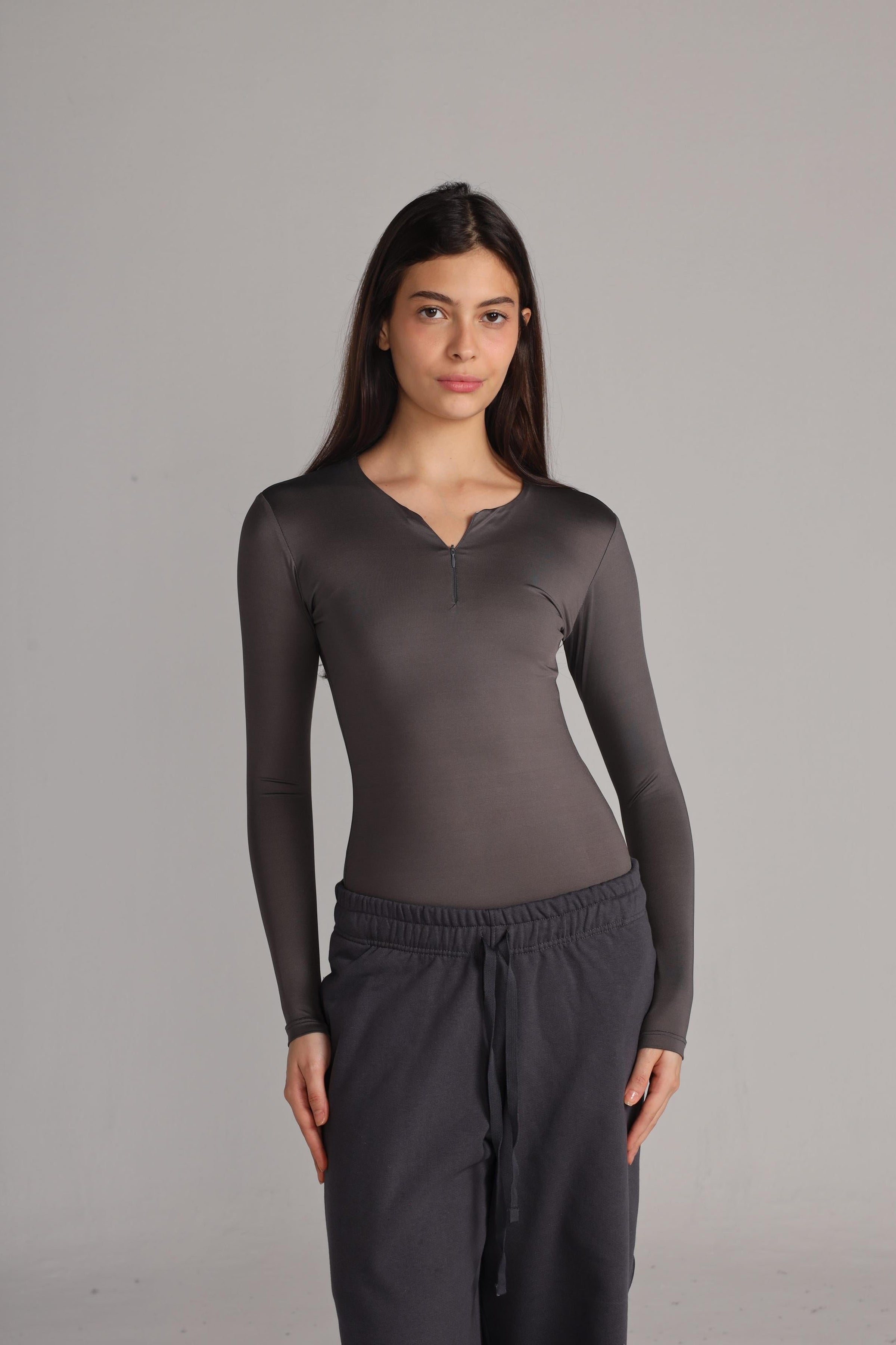 Sculpt Topp – Halv dragkedja