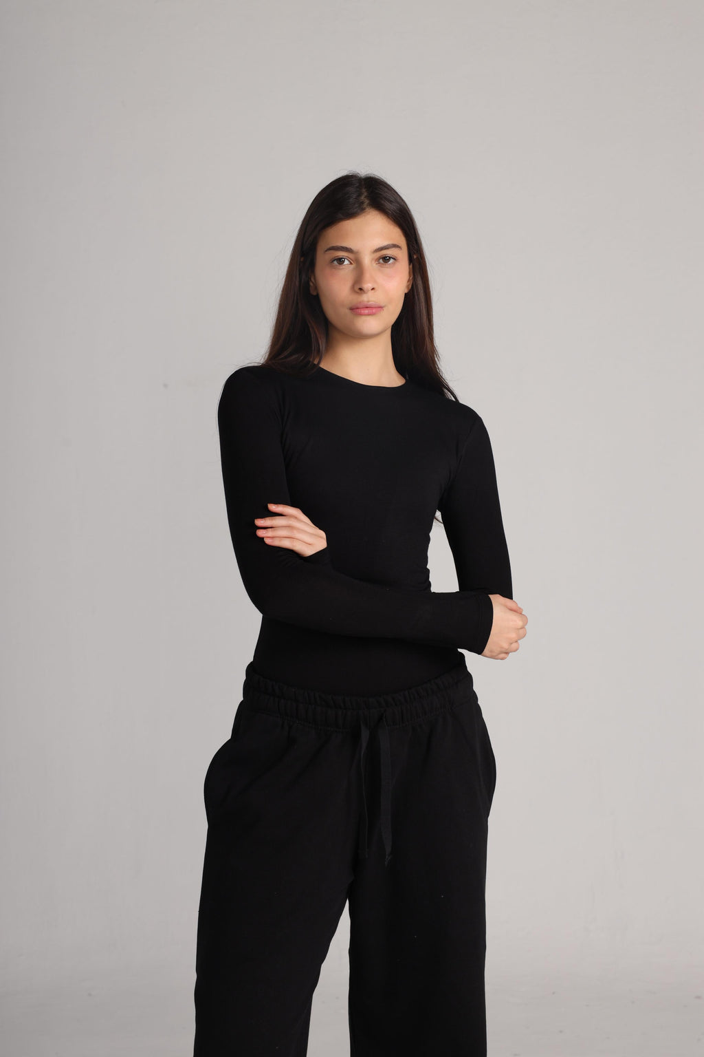 Sculpt Seamless Topp i bomull – Långärmad