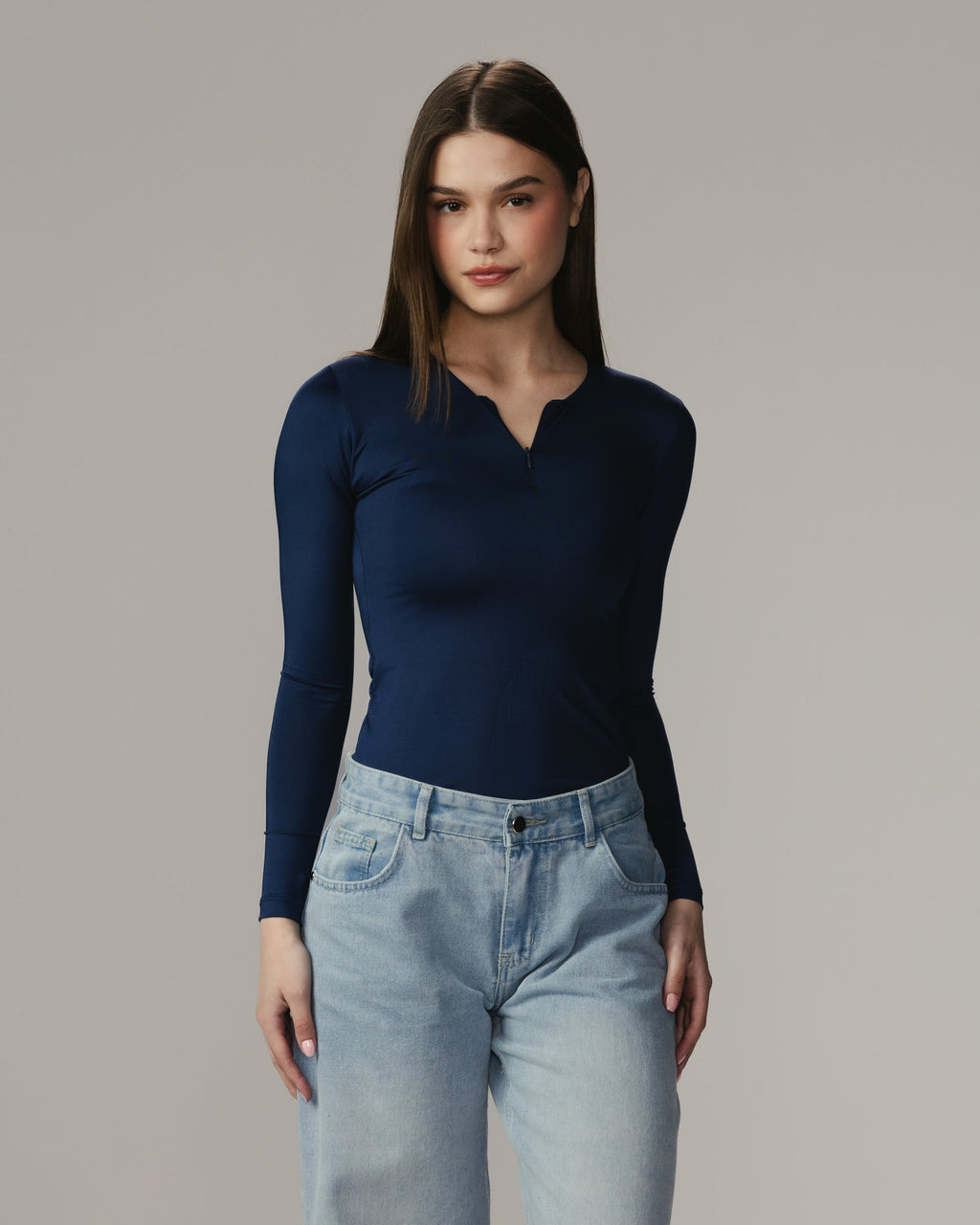 Sculpt Topp – Halv dragkedja