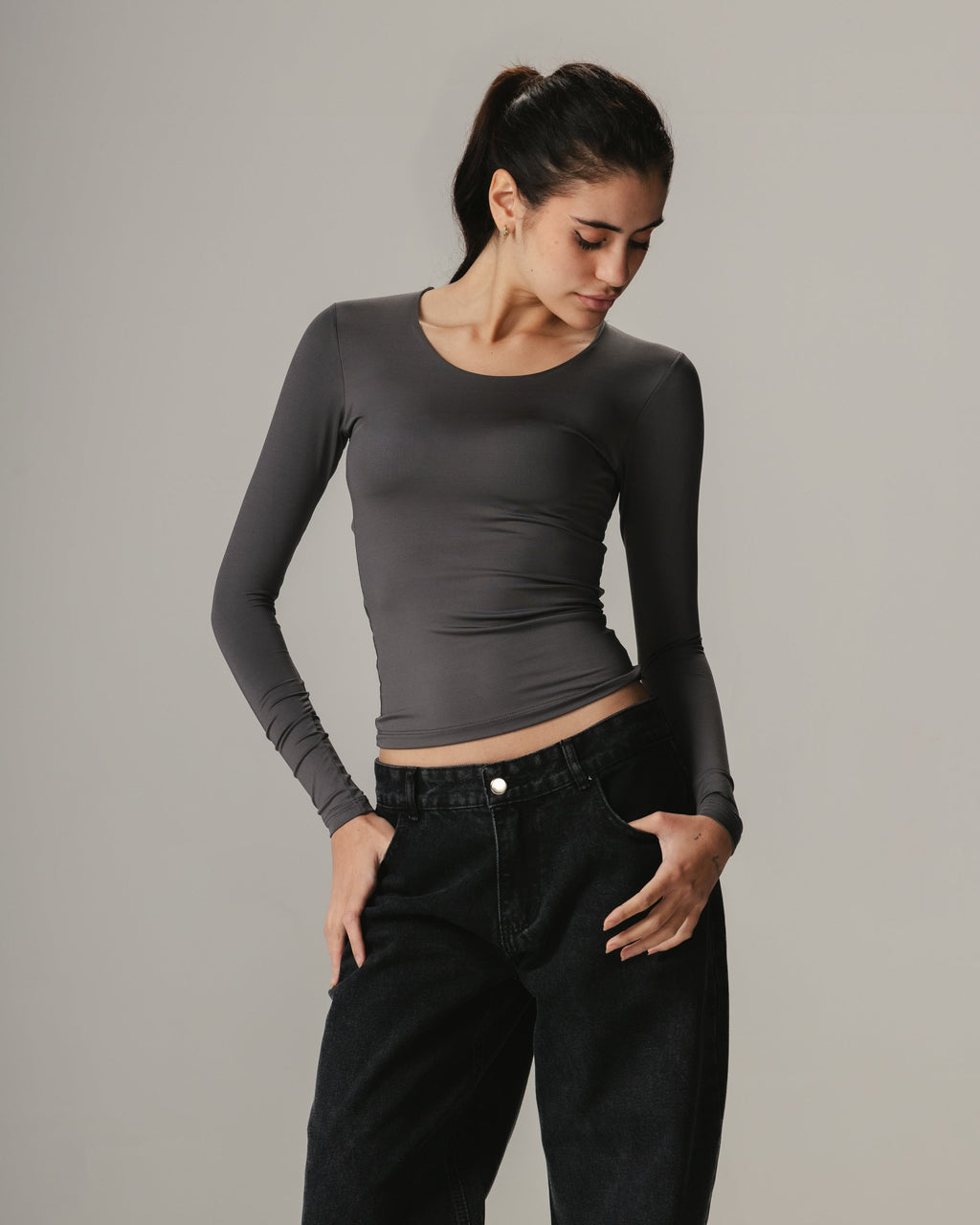 Sculpt Seamless Topp – Rund halsringning