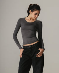 Sculpt Seamless Topp – Rund halsringning