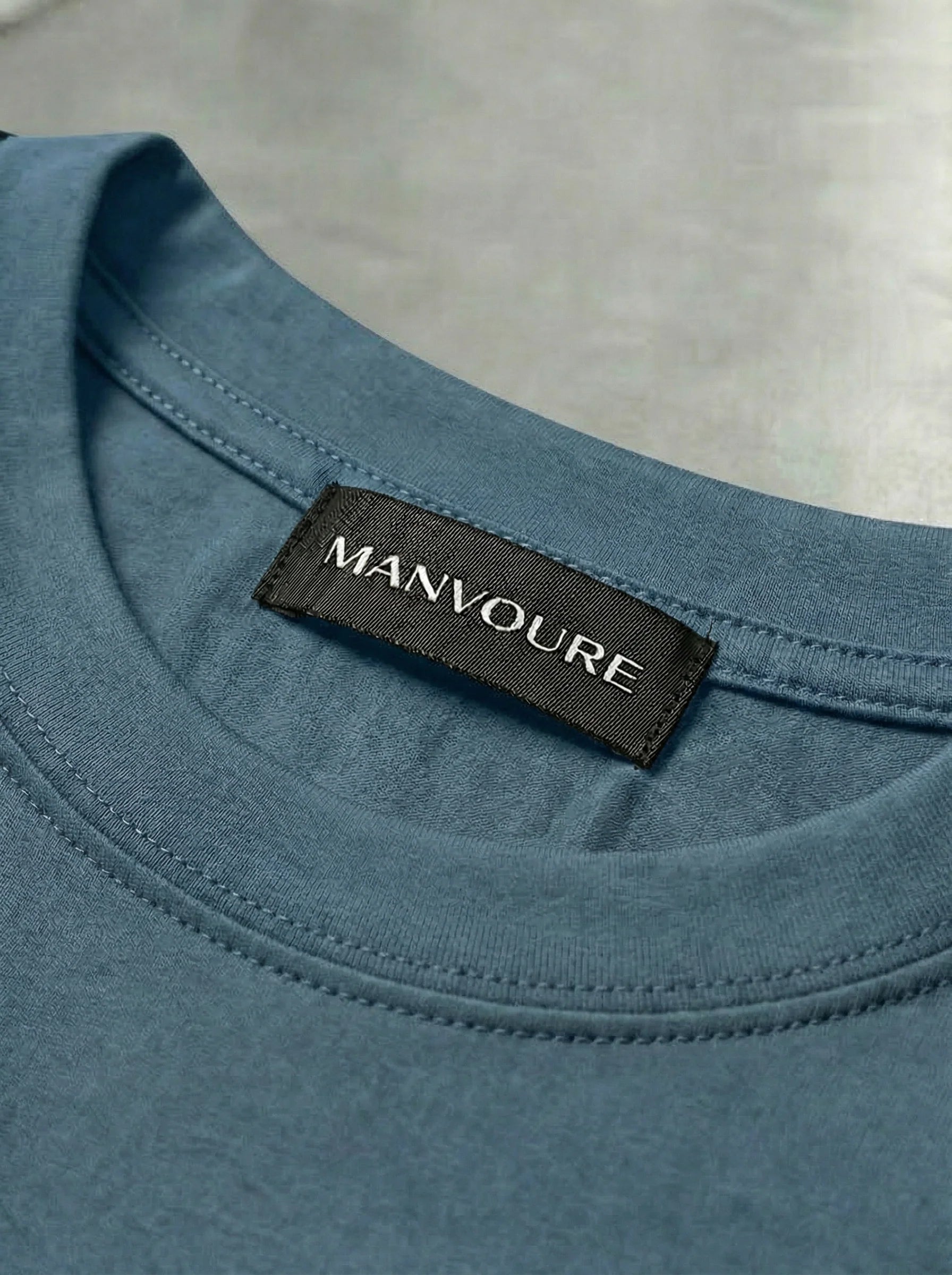 Essential T-shirt – Stålblå