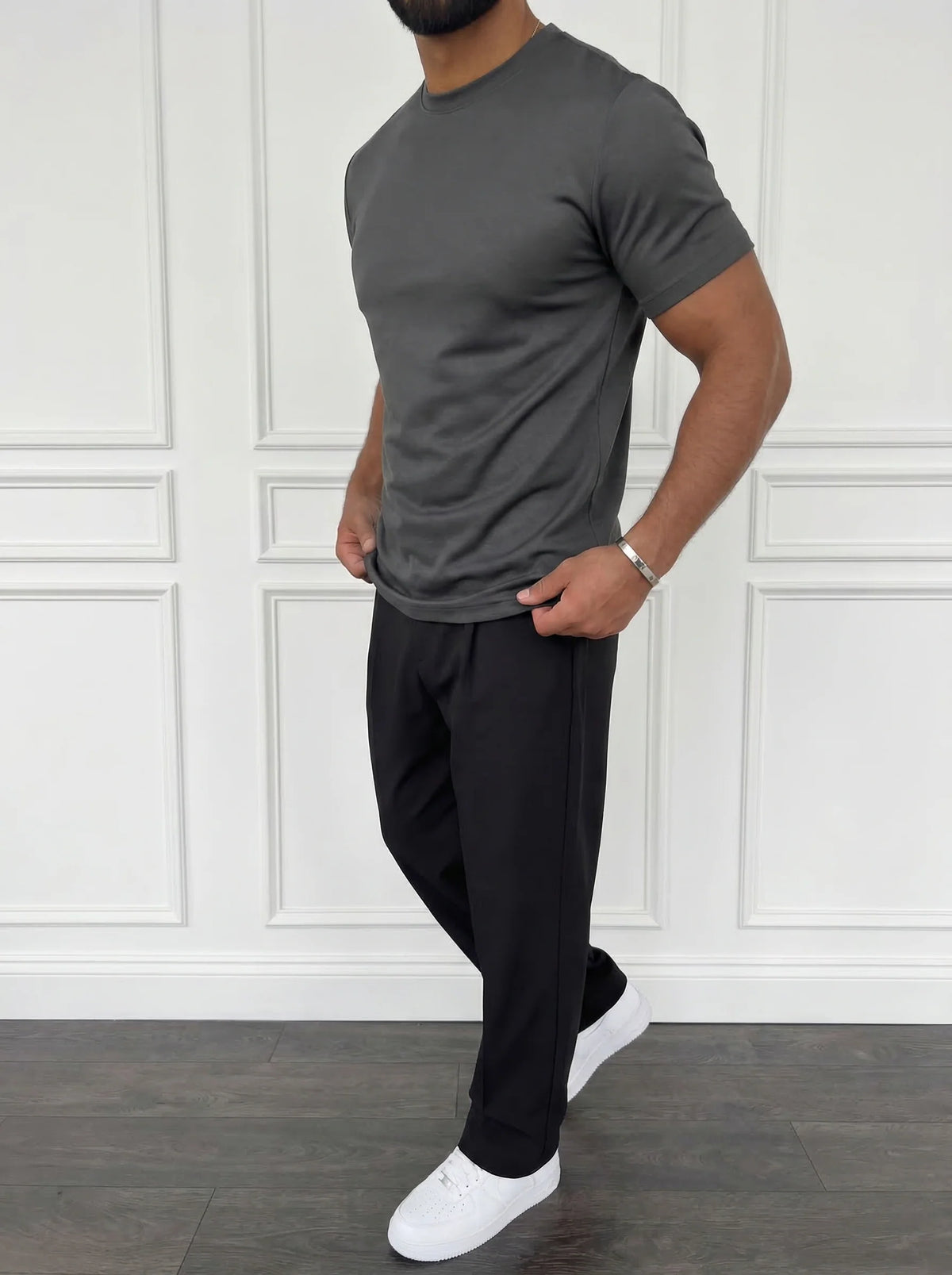 Essential T-shirt – Stengrå