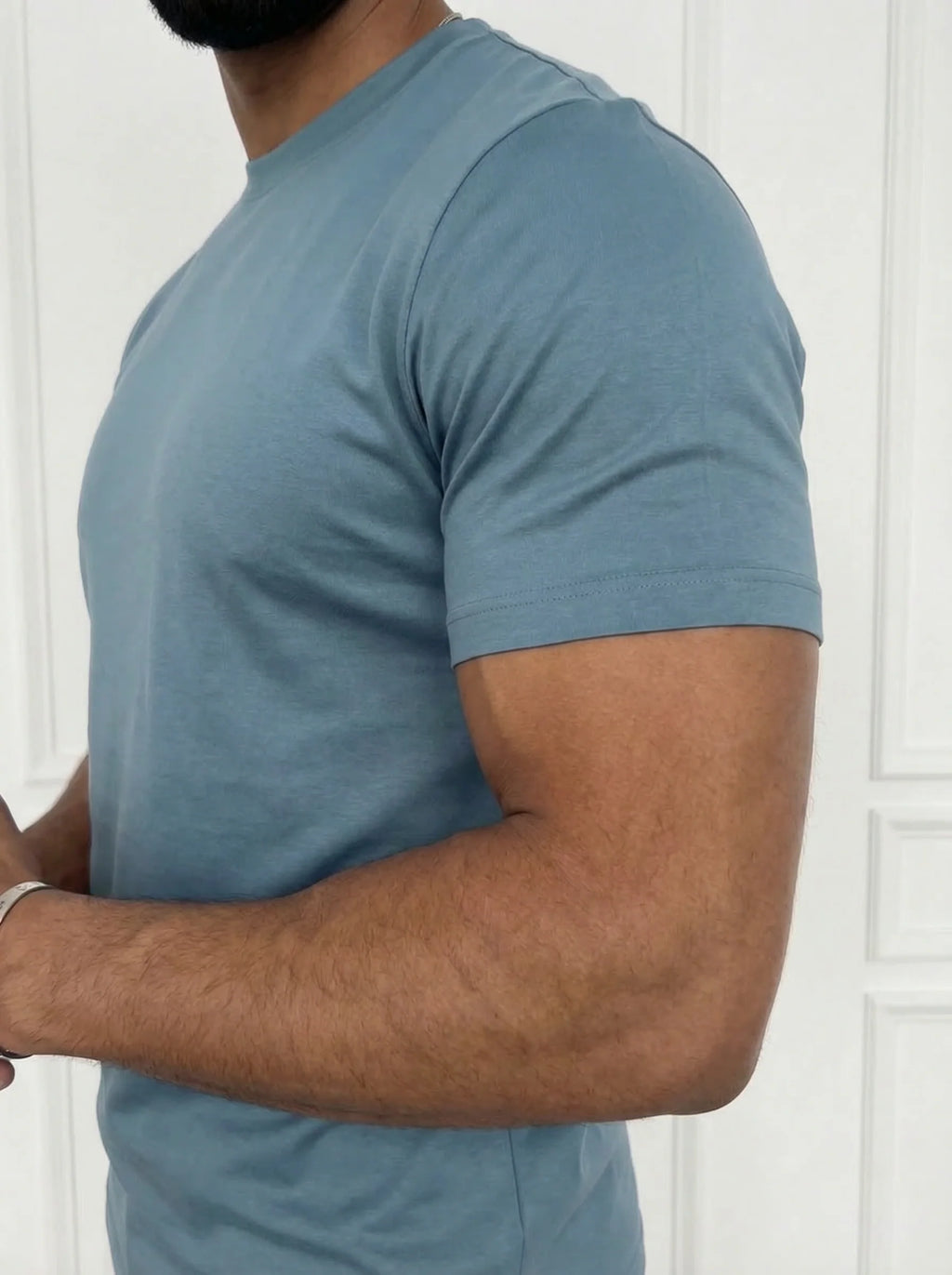 Essential T-shirt – Stålblå