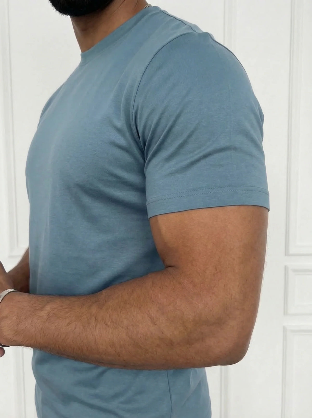 Essential T-shirt – Stålblå
