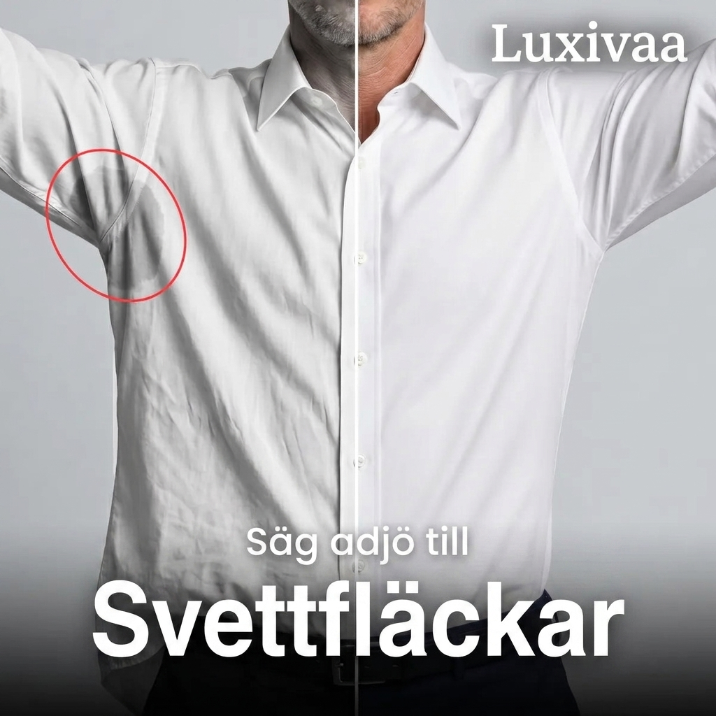 Säg adjö till svettfläckar — Luxivaa skjorta